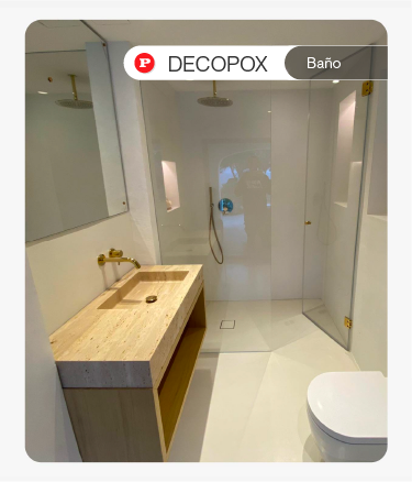 Decopox es un sistema completo para reformar sin escombro